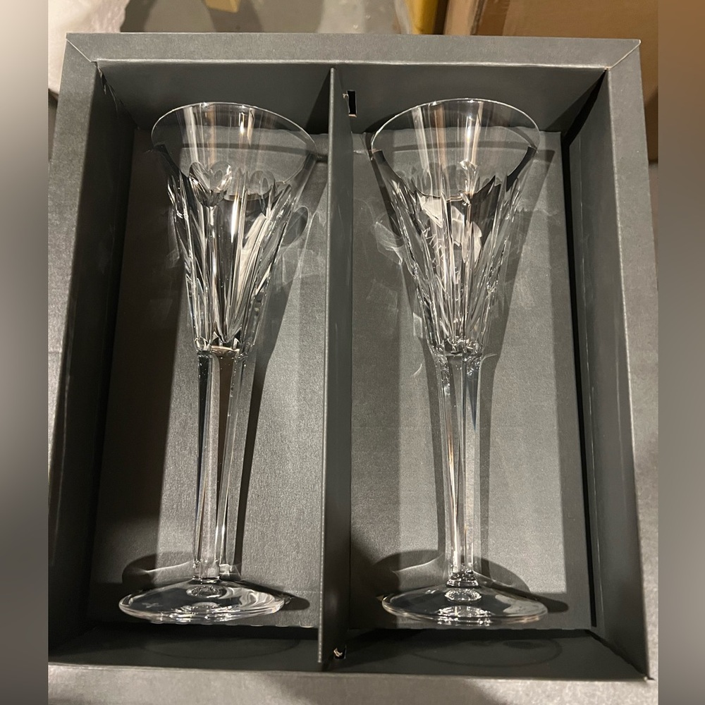Crystal Champagne Glasses